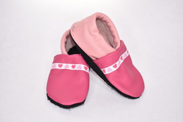 Gr. 24/25 Pink/Rosa mit Herz Band