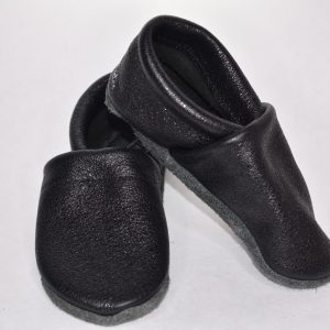 Gr. 24/25 Schwarz glänzend UNIKAT