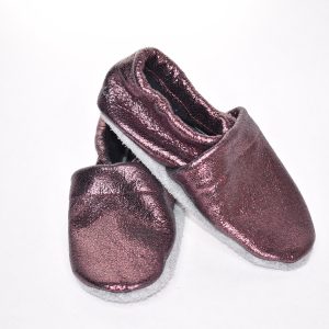 Gr. 26/27 Dunkelrot glänzend UNIKAT