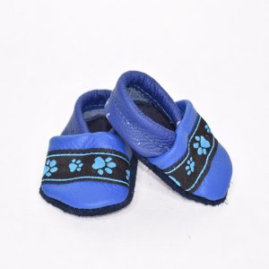 Blau mit Pfoten Band