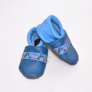 Gr. 16/17 Blau/Türkis mit Schildkröten Band UNIKAT