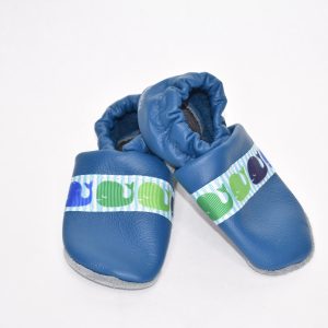 Gr. 22/23 Blau mit Wale Band