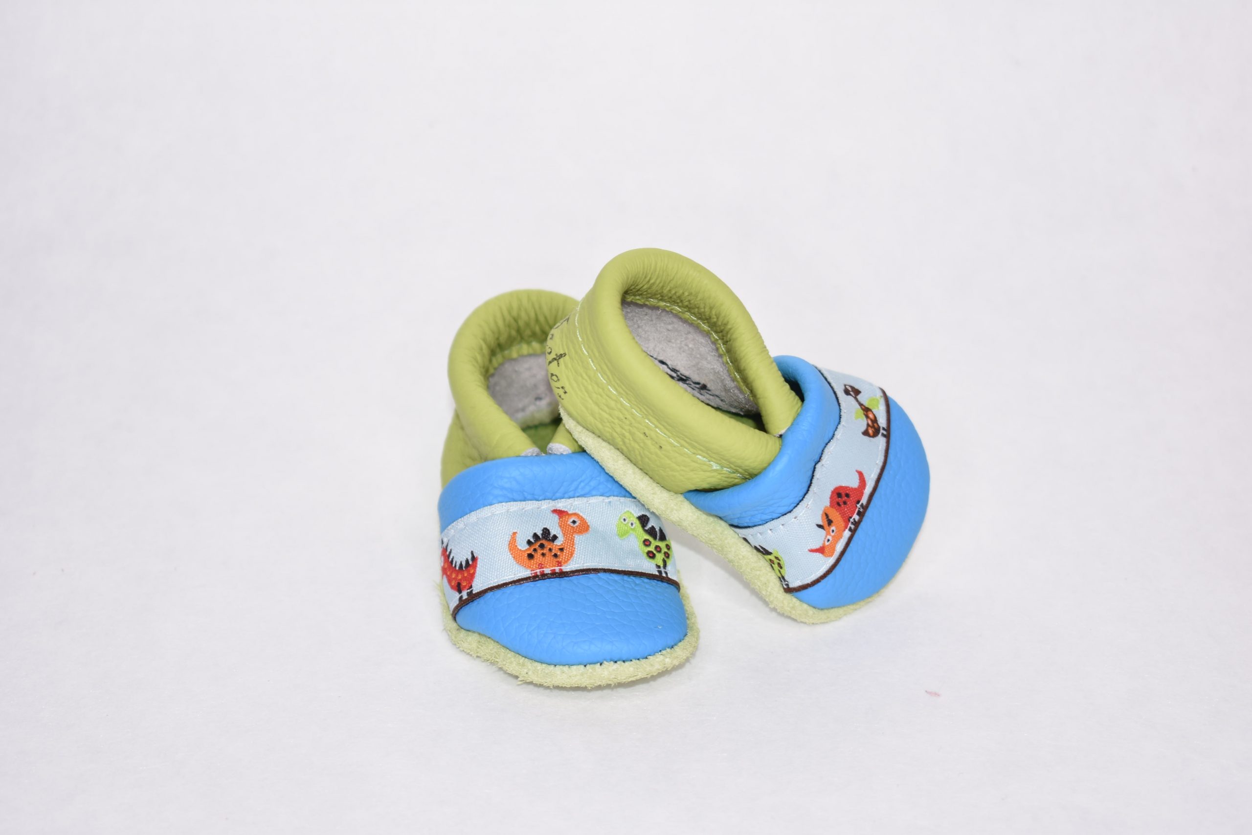 Türkis Apfelgrün mit Dino Band