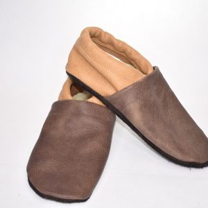 Gr. 38/39 Dunkelbraun/Hellbraun Rustikal