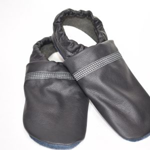 Gr. 42/43 Schwarz mit kleinen Sterne Band