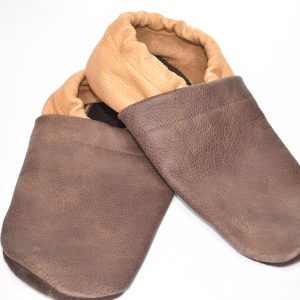 Gr. 47/48 Dunkelbraun/Hellbraun Rustikal