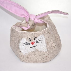 Osterk&ouml;rbchen Beige/Rosa