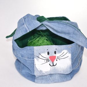 Osterk&ouml;rbchen Jeans/Gr&uuml;n