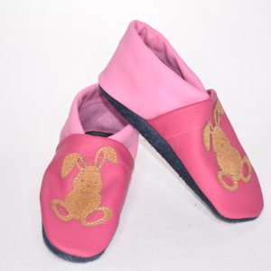 Gr. 28/29 Pink/Rosa mit Hasen